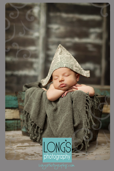 Pics of Tallahassee newborn sailor baby