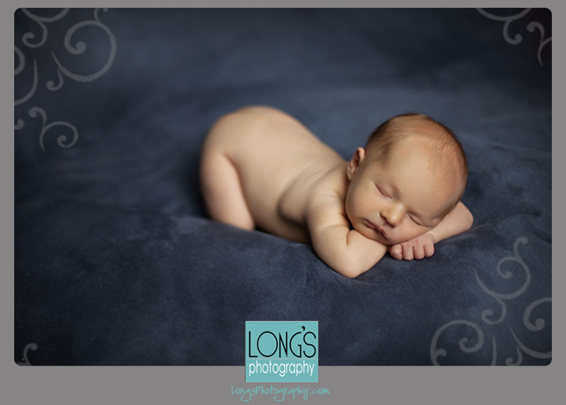 Newborn baby boy Tallahassee studio photo