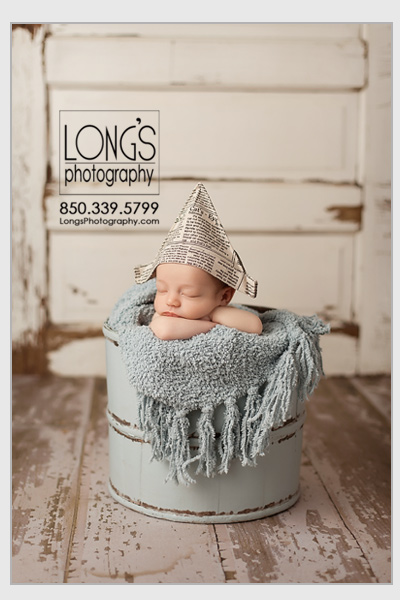 Baby Sawyer {Tallahassee newborn portrait session}