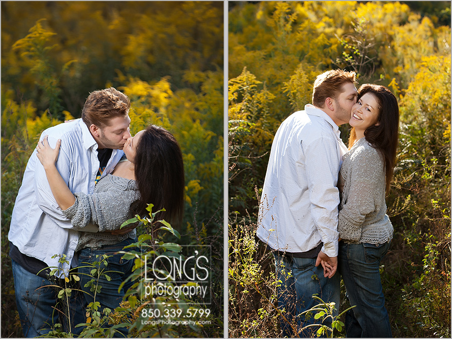 Engagement portrait session in Tallahassee