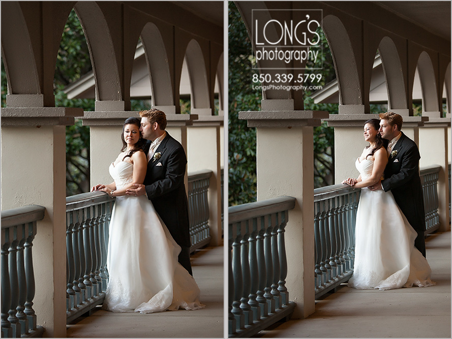 Bride and groom photos in Tallahassee
