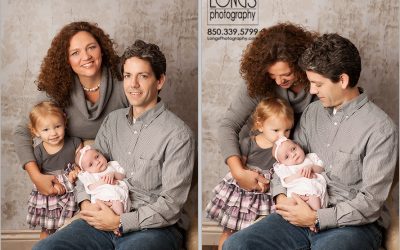 The Waters Family| Tallahassee newborn baby family portraits