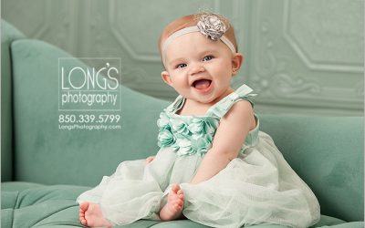 Kaitlyn 6 months {Tallahassee baby photography}