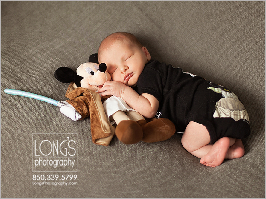 Tallahassee newborn baby portrait photography