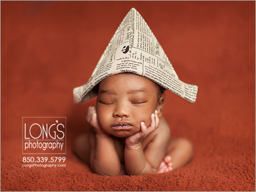 Tallahassee newborn portrait photography