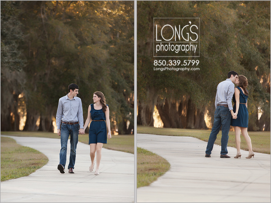 Engagement photographers in Tallahassee