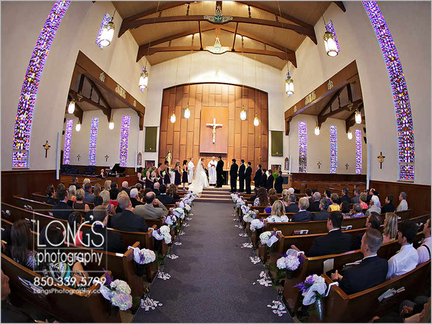 Tallahassee church wedding photos