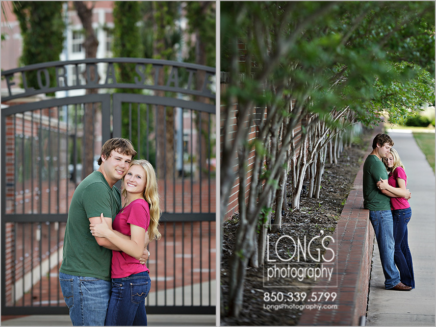 tallahassee engagement portraits