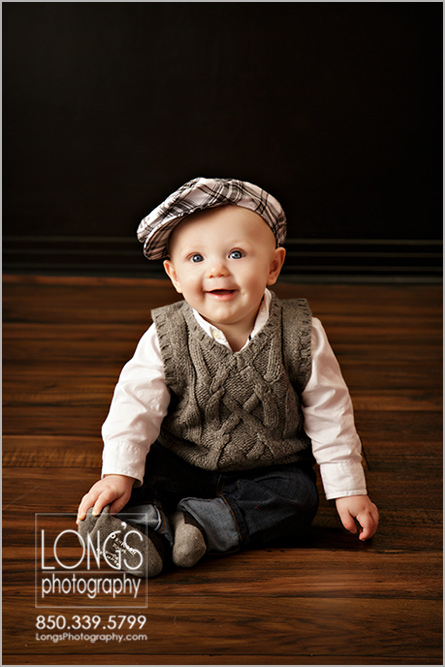 Tallahassee six month baby photos
