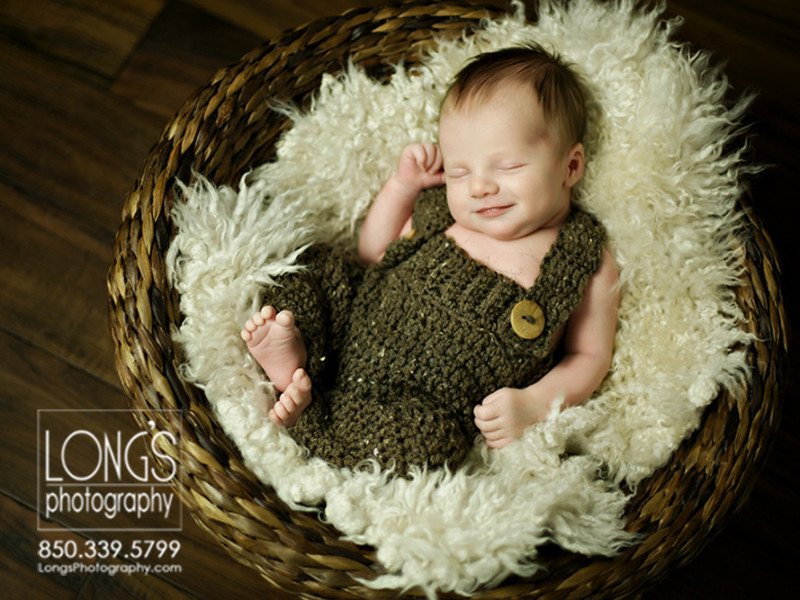 Tallahassee newborn baby photos