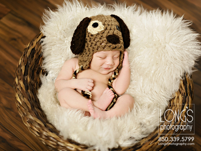 Tallahassee newborn baby photos