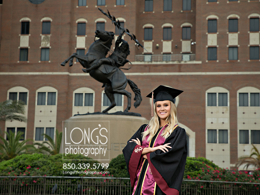 FSU Graduation Photos Tallahassee photographers Long's Photography