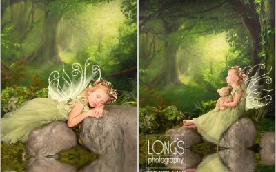 Forest Mini-Sessions (Fairies & Fishing)